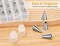 32-Piece Piping Bags and Tips Set with 24 Icing Piping Tips, 2 Reusable Pastry Bags 12 Inch, Reusable Piping Icing Bags and Tips, Cake Decorating Kit for Frosting Cookie, Cupcake